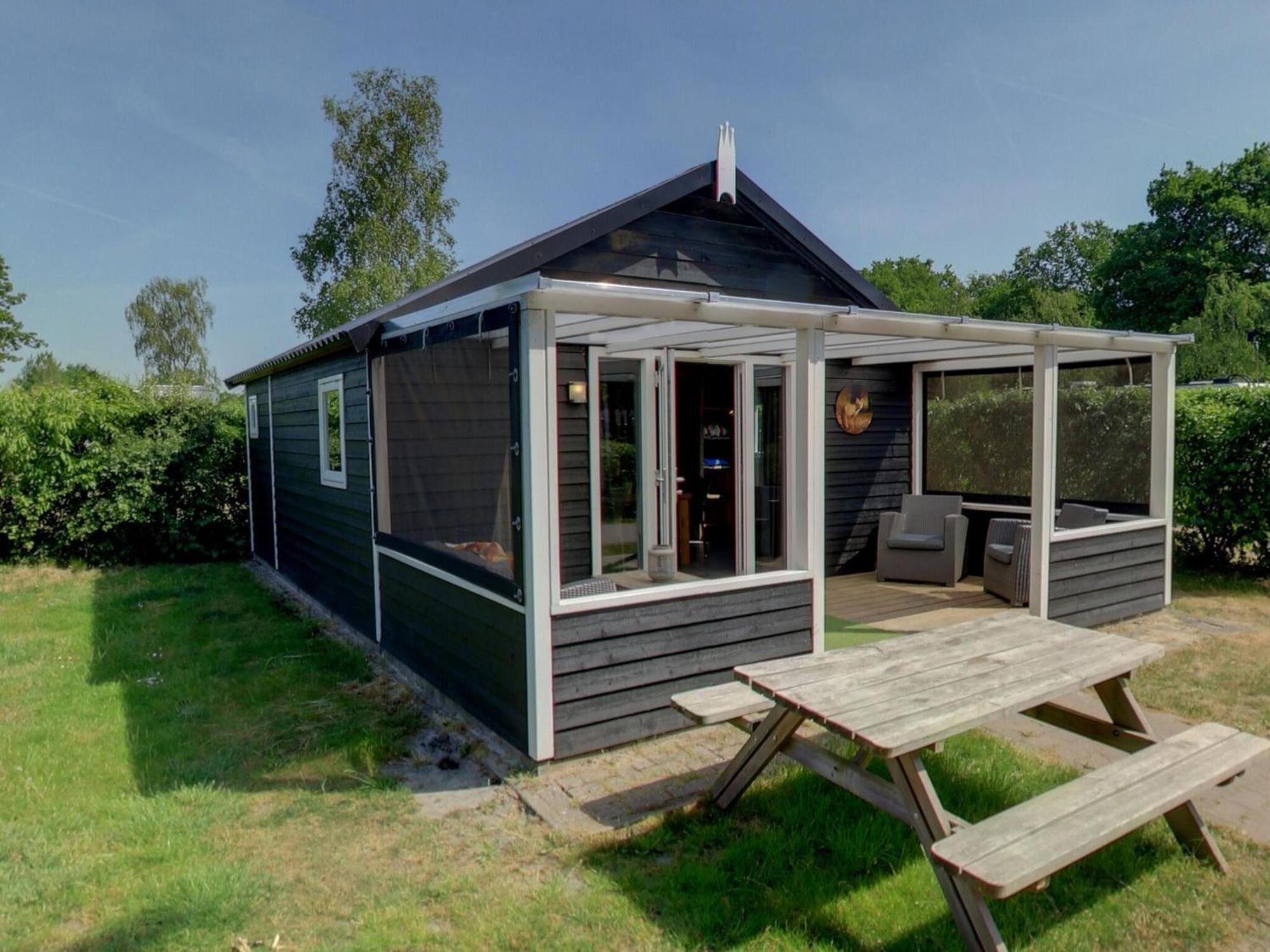 Chalet With Dishwasher, In Natural Environment IJhorst Exteriör bild
