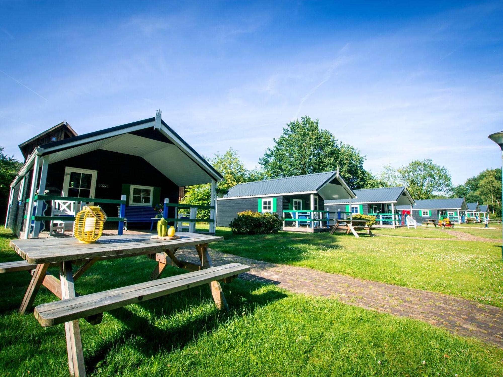 Chalet With Dishwasher, In Natural Environment IJhorst Exteriör bild
