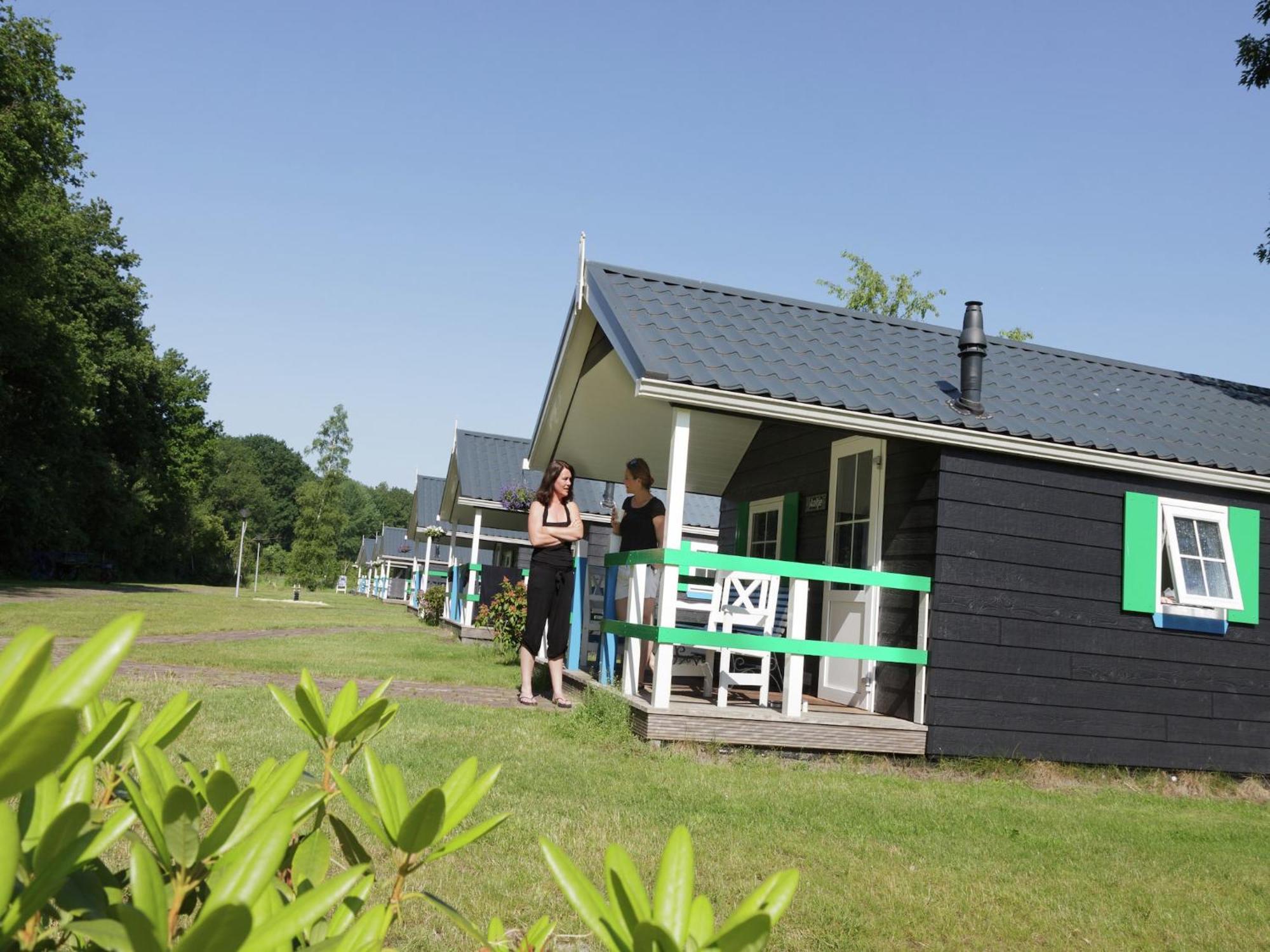 Chalet With Dishwasher, In Natural Environment IJhorst Exteriör bild